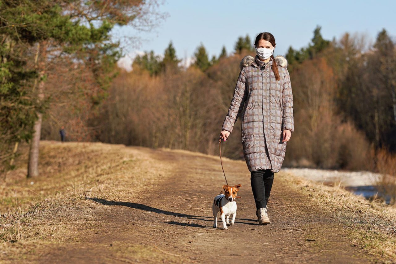 Κορωνοϊός: Είναι επικίνδυνη η βόλτα με τον σκύλο;