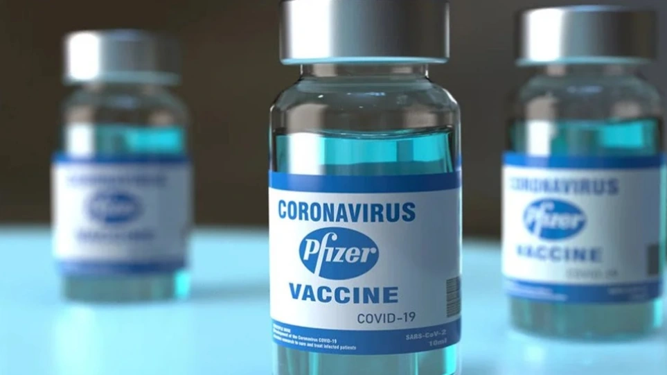 Κορωνοϊός: Η τρίτη δόση του εμβολίου της Pfizer είναι αποτελεσματική κατά 95,6%