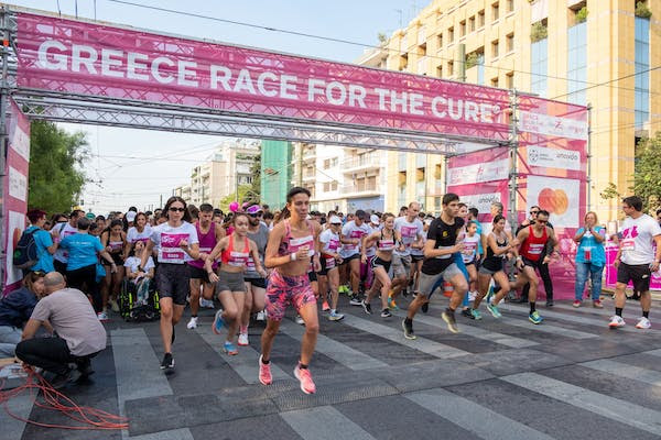 15o Greece Race for the Cure®: 44.000 έτρεξαν, περπάτησαν και στήριξαν τον  αγώνα ενάντια στον καρκίνο του μαστού