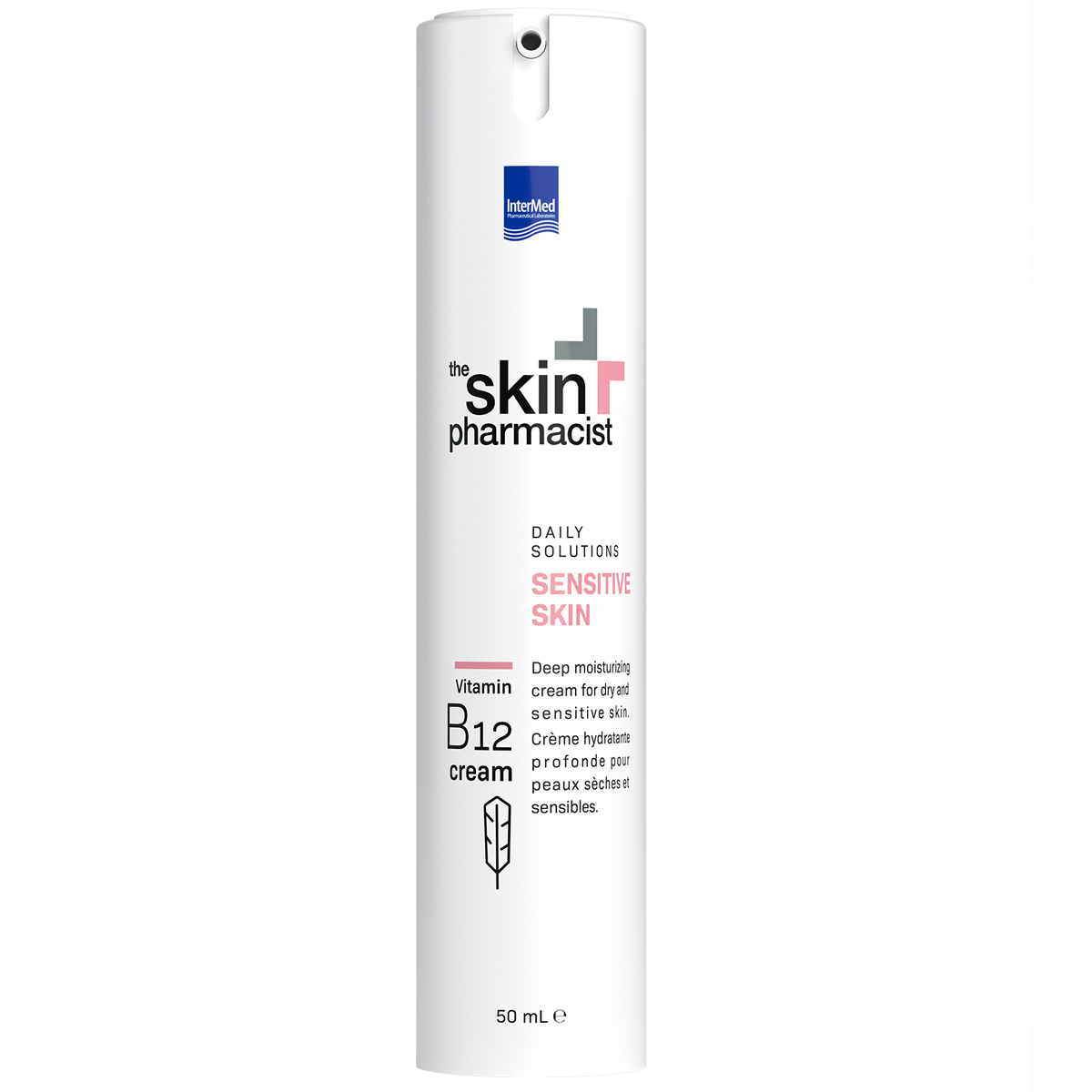 Συσκευασία του προϊόντος Vitamin B12 cream της The Skin Pharmacist.